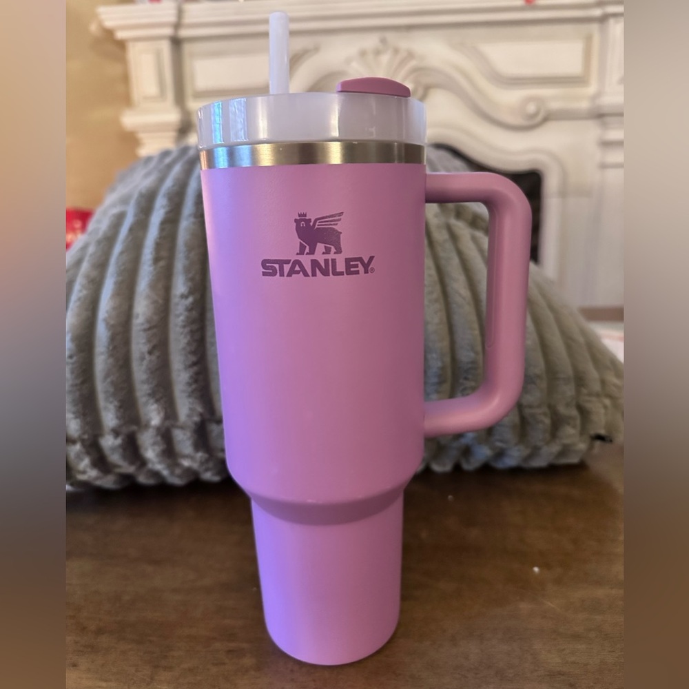40 oz Purple Stanley Cup.